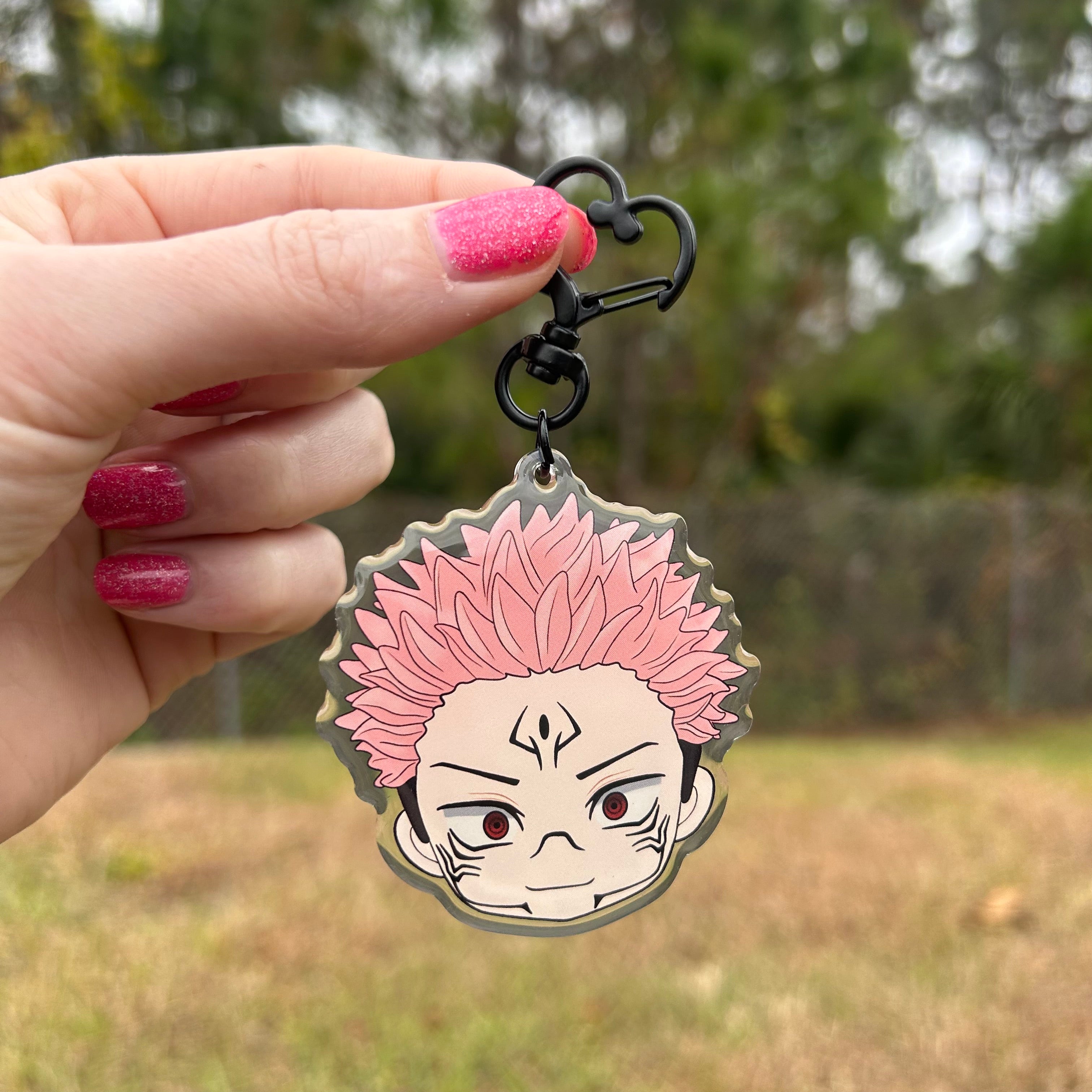 Chibi Curse King Keychain