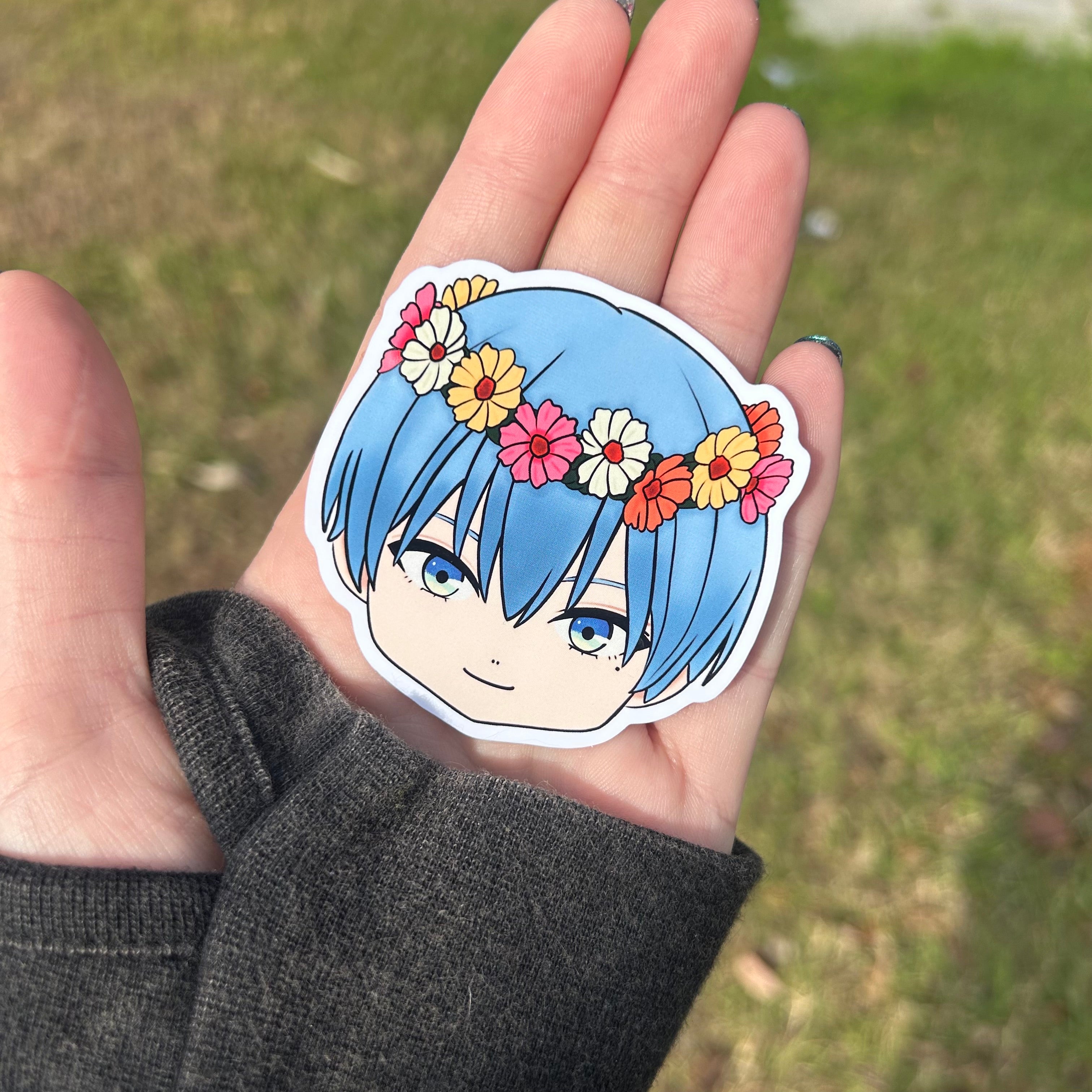 Chibi Hero Anime Sticker