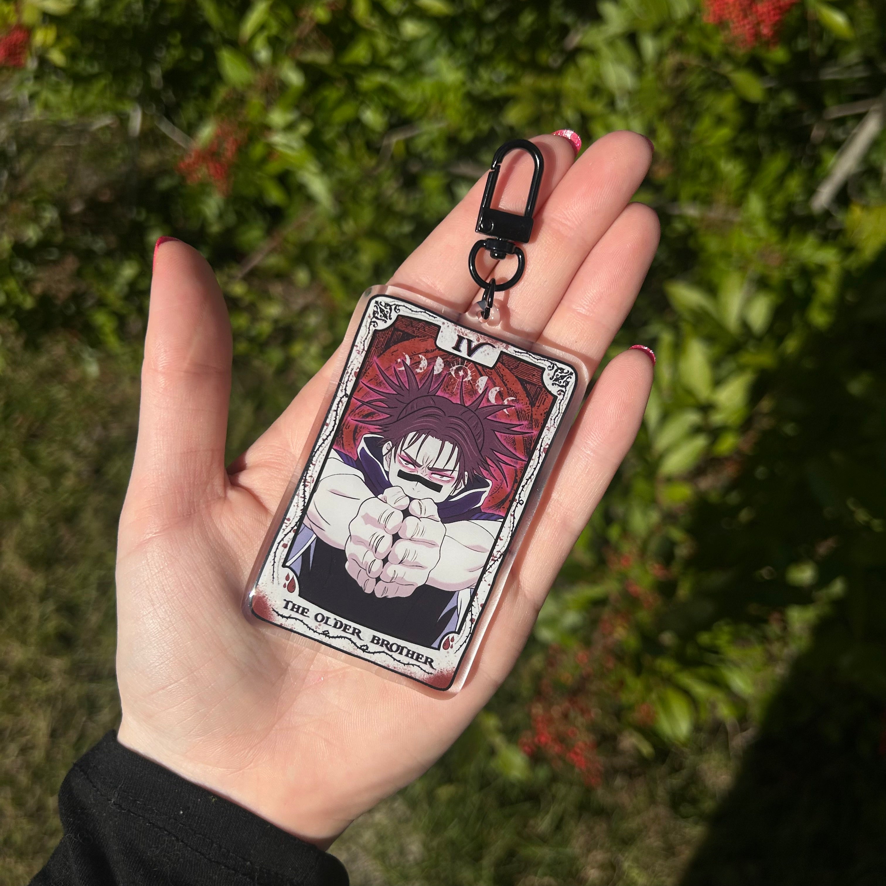 Older Brother Tarot Keychain