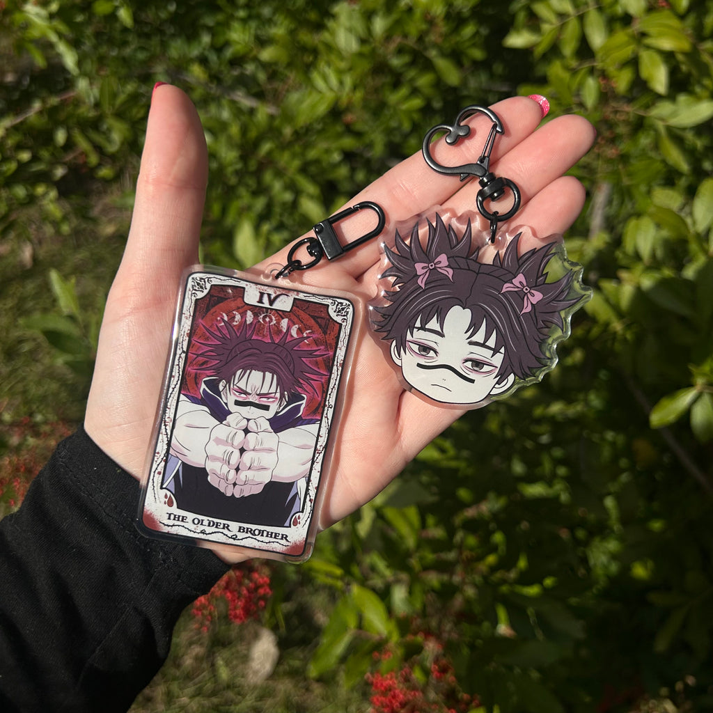 Older Brother Tarot Keychain