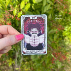 The Older Brother Tarot Anime Glitter Sticker