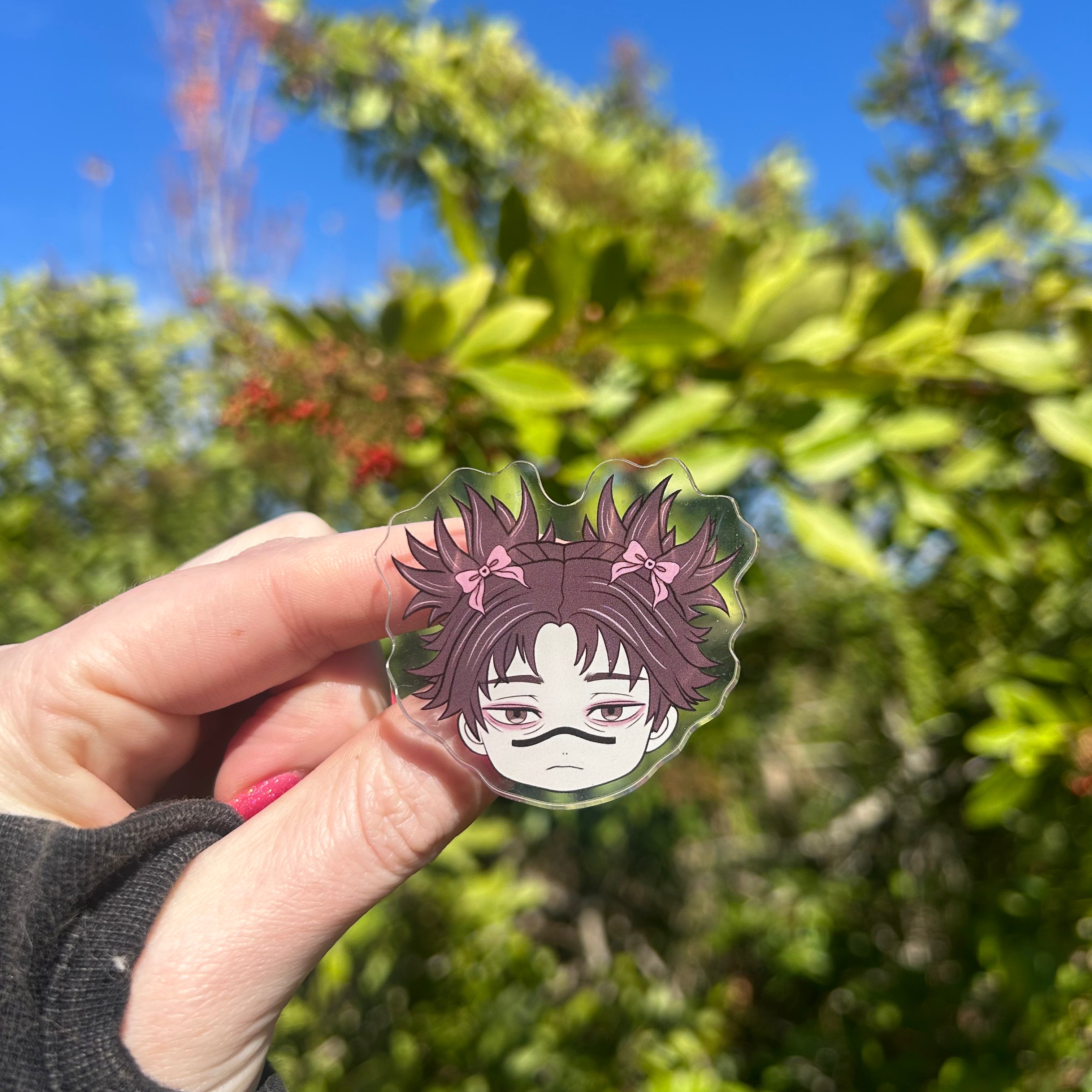 Chibi Older Brother Acrylic Pin